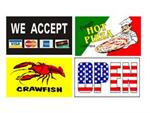 Advertising Flags w/ Graphics
